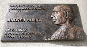 Pamätná tabuľa Andreja Hlinku